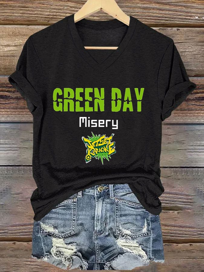 Women's Casual Printed Short-Sleeve T-Shirt