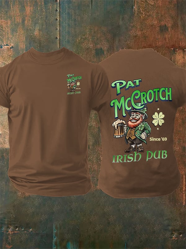 Men's  Pat McCrotch Irish Pub since '69  Print  T-Shirt
