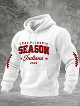 Men's Football Printed Casual Hoodie