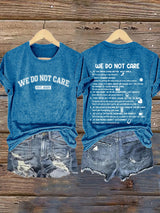 Retro Funny WDNC Club Menopause Perimenopause Print T-Shirt