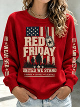 Women’s Red Friday Commemorative Top