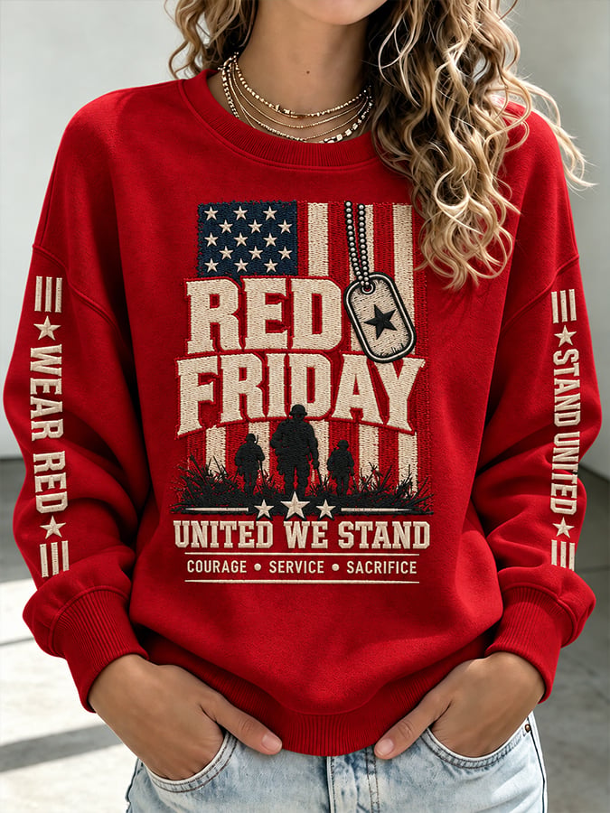 Women’s Red Friday Commemorative Top