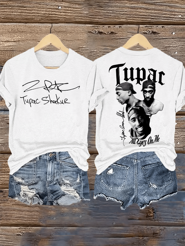 Women's  Character Signature Print T-shirt
