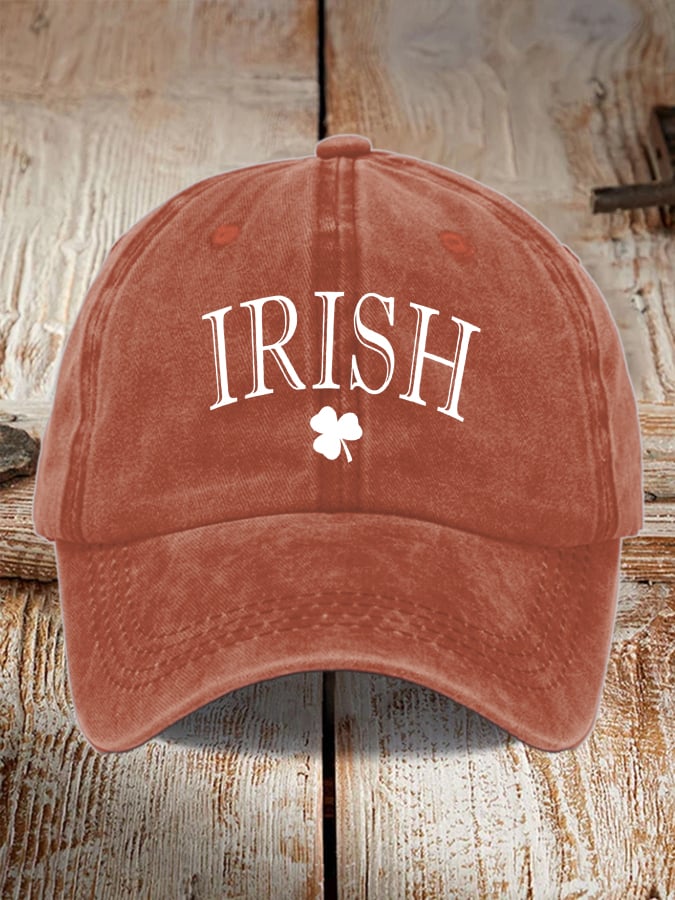 St. Patrick's Day Lucky Shamrock Baseball Cap