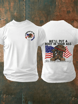 Men's  WE'LL PUT A BOOT IN YOUR ASS  T-Shirt