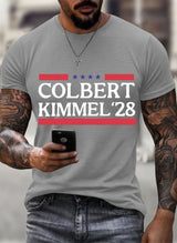 Men's Modern Talk Show Colbert Kimme Legend 2028 T-shirt