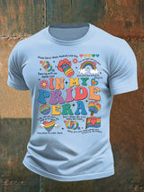 Men's In My Pride Era, Pride Month Print T-Shirt