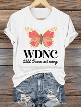 Women's  Retro Funny Proud Member Of Club Menopause Perimenopause Print T-Shirt