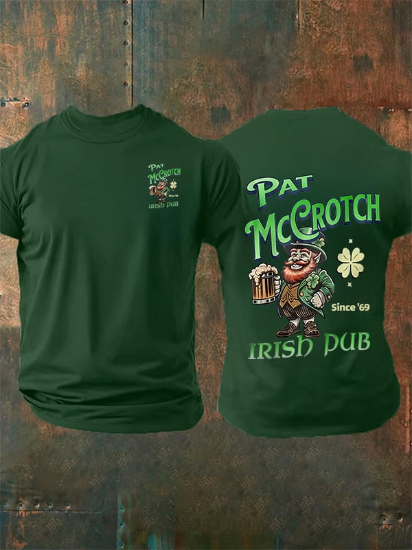 Men's  Pat McCrotch Irish Pub since '69  Print  T-Shirt