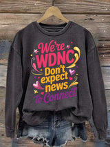 Women's  Retro Funny Proud Member Of Club Menopause Perimenopause Print  Sweatshirt