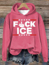 Women's  ICE  Print  Hoodie