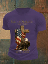 Men's  Faith and Freedom 250 Years Print T-Shirt