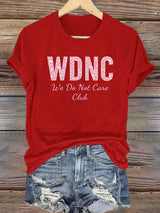 Women's  Retro Funny Proud Member Of Club Menopause Perimenopause Print T-Shirt