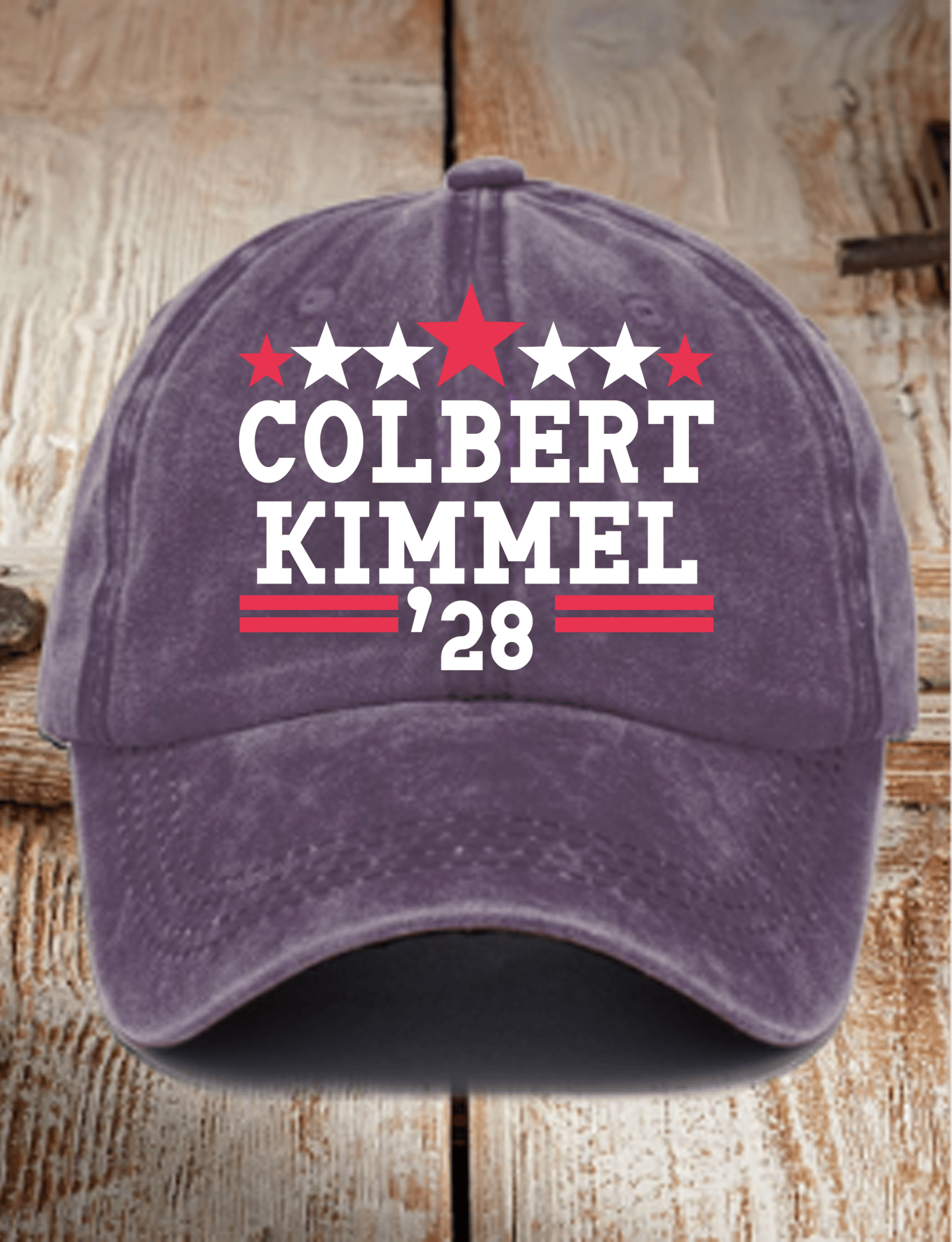 Unisex Talk Show Colbert Kimme 2028 Print  Cap