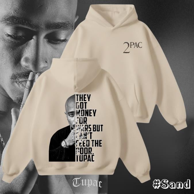 Unisex 2Pac Rapper Hoodie