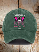 Unisex Retro Proud Member Of WDNC Club Print Baseball Cap