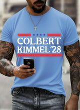 Men's Modern Talk Show Colbert Kimme Legend 2028 T-shirt