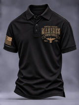 Men's U.S. Veterans Day Print Polo Shirt