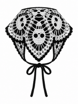 🎃 Halloween Style Deal – Boho Ghost Print Head Scarf 👻 Cute Seasonal Hair Accessory for Festive Looks 🦇