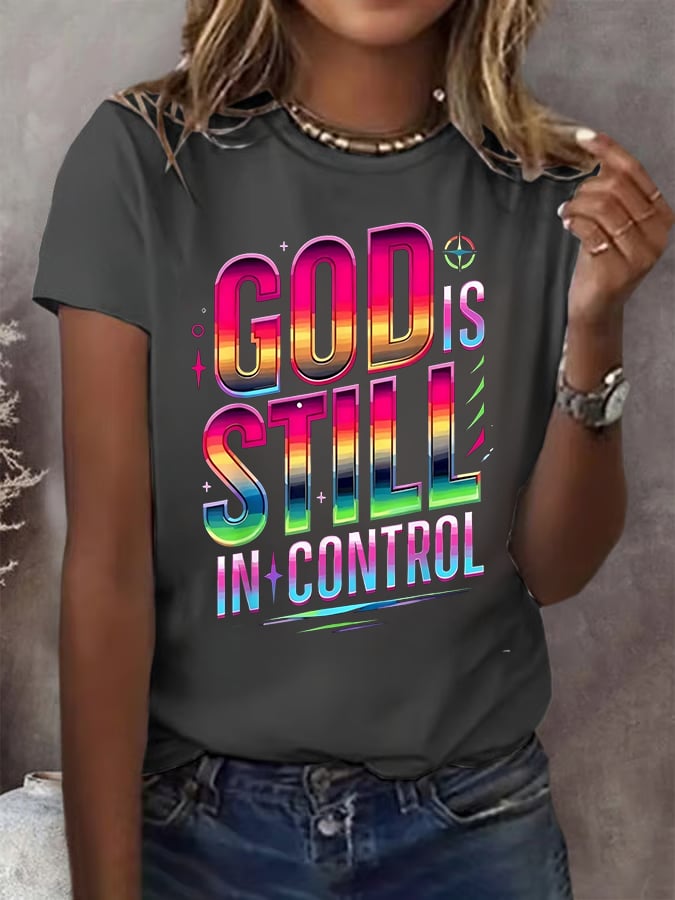 Women's Floral Christian  T-shirt