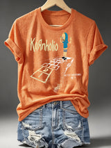Women's  Vintage Kornholio Graphic Funny T-Shirt