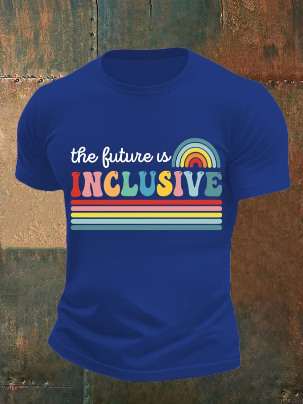 Men's The Future Is an Inclusive Print T-Shirt