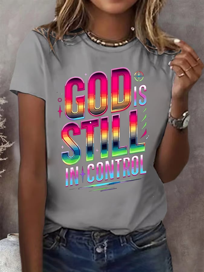 Women's Floral Christian  T-shirt