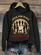 Women's Walk For Peace  Art Print Sweatshirt