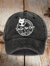 Retro Proud Member Of WDNC Club Menopause Perimenopause Print Baseball Cap