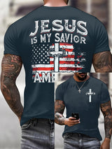 🔥Buy 3 Get 15% Off🔥Men'S Casual Faith Short-Sleeved T-Shirt