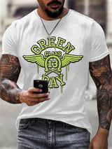 Men's Print Casual Printed T-shirt