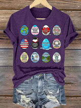 Women's  Spring Easter FDT Subtle Hidden Message T-shirt