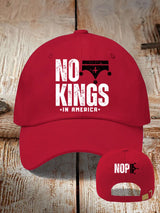 🔥Buy 3 Get 15% Off Retro No Kings In America Print Baseball Cap