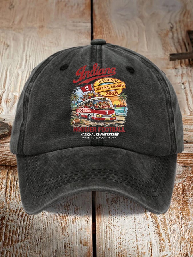 Unisex Football Printed Baseball Cap