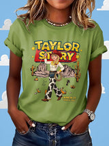 Retro I Knew It Print T-Shirt