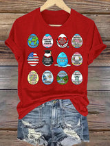 Women's  Spring Easter FDT Subtle Hidden Message T-shirt