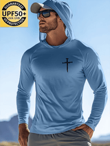 🔥Buy 3 Get 15% Off🔥🔥Hot Sale Picks 🔥Men's Faith Outdoor Sun Protection Breathable Cool Hooded Sun Protection Long Sleeve Top