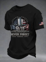 Men's Retro Print Short-Sleeve T-Shirt