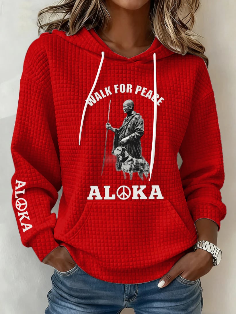 Women's Walk For Peace  Art Print Sweatshirt