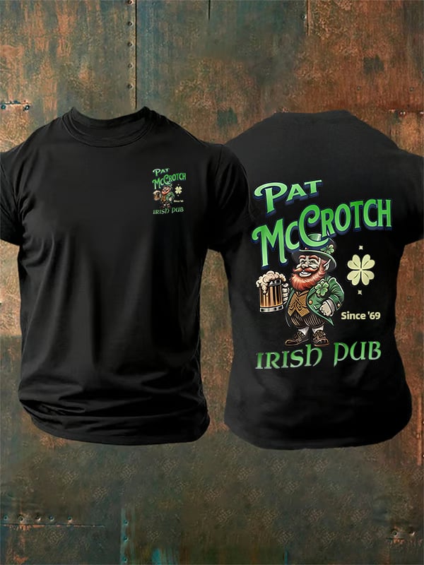 Men's  Pat McCrotch Irish Pub since '69  Print  T-Shirt