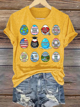 Women's  Spring Easter FDT Subtle Hidden Message T-shirt