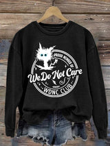 Retro Funny Proud Member Of WDNC Print Sweatshirt