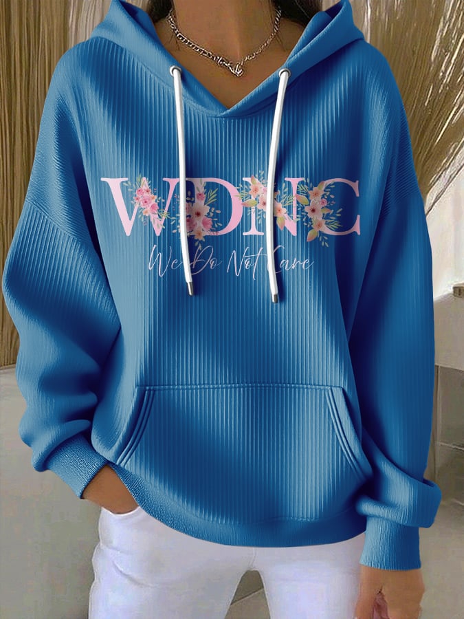 Retro Funny WDNC Menopause Perimenopause Print Hoodie