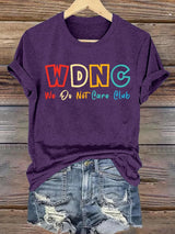 Women's  Retro Funny Proud Member Of Club Menopause Perimenopause Print T-Shirt