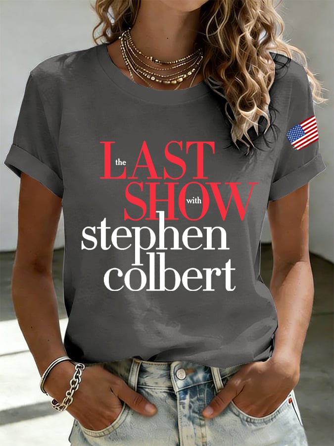 🔥Buy 3 Get 15% Off Retro Last Show Print T-Shirt