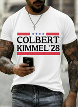 Men's Modern Talk Show Colbert Kimme Legend 2028 T-shirt