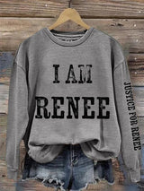 Women's Justice For Renee Nicole Good Sweatshirt