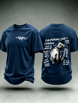 Men's Old School Rap Culture  Iconic Hip Hop Legend Tee