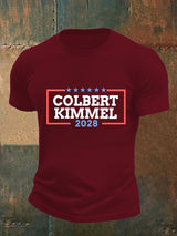 Men's Talk Show Colbert Kimme 2028 T-Shirt