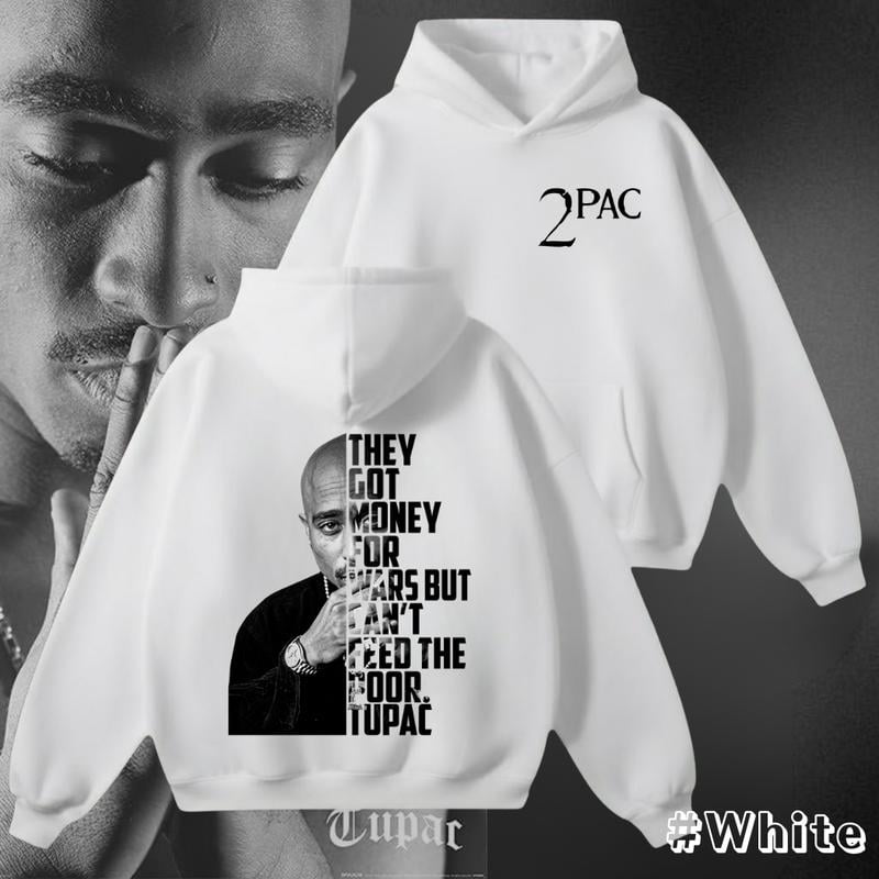 Unisex 2Pac Rapper Hoodie